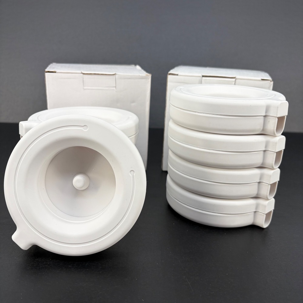 Lulu Home Cat Water Fountain Filter 2Pack Bundle White Round Replacement Filters